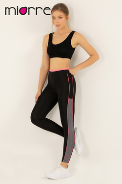 Miorre Şerit Detaylı Bayan Tayt