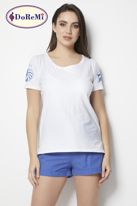 Doremi Deap Blue Şortlu Takım