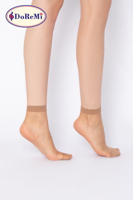 DoReMi 2'li Likralı 15 Den Soket Çorap