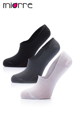 Miorre 3' lü Pamuk Babet Çorap