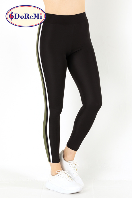 DoReMi Active Sportive Çift Çizgili Tayt