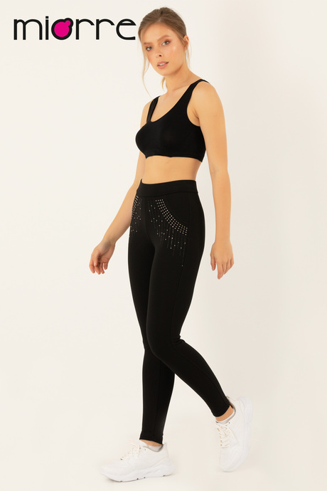 Miorre Taş Baskılı Bayan Tayt