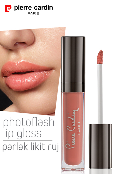 Pierre Cardin Photoflash Lipgloss – Parlak Likit Ruj - Light Salmon