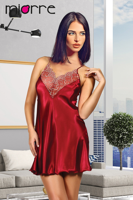 Miorre Saten Gecelik