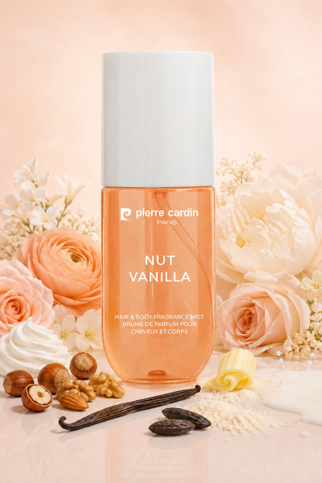 Pierre Cardin Saç ve Vücut Mist - 110 ml - Brazilian Nut Vanilla (Hair & Body Mist)
