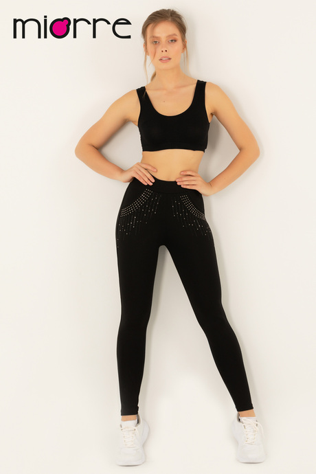 Miorre Taş Baskılı Bayan Tayt