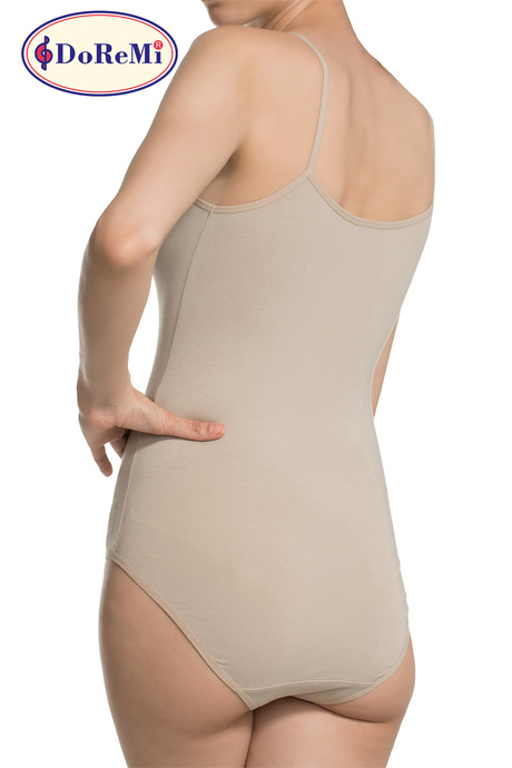DoReMi İnce Askılı Modal Çıtçıtlı Body