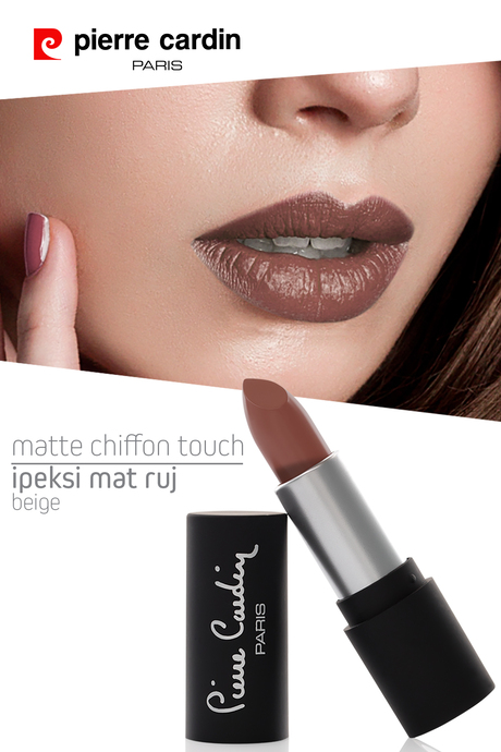 Pierre Cardin Matte Chiffon Touch Lipstick - Beige -182