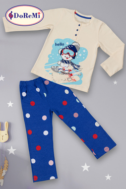 Doremi Kız Çocuk Pijama Takımı