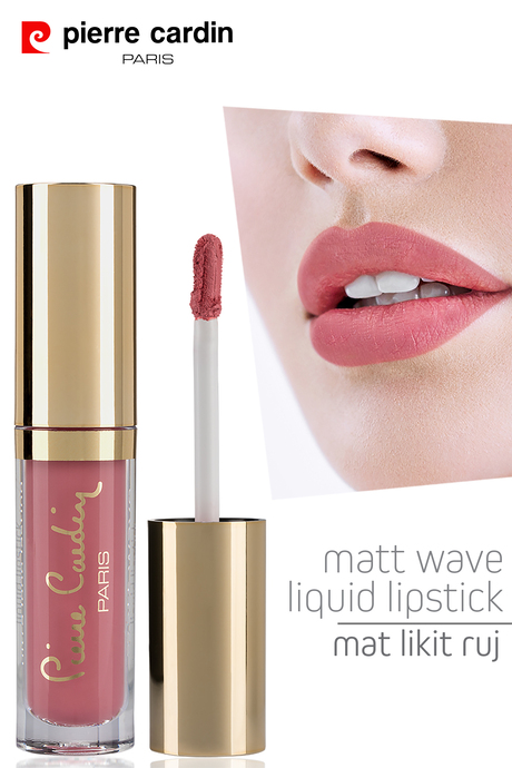 Pierre Cardin Matt Wave Liquid Lipstick – Mat Likit Ruj - Soft Pink