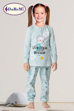 DoReMi Kız Çocuk Pijama Takımı