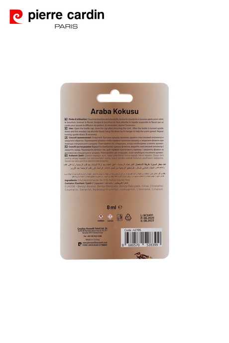 Pierre Cardin Araba Kokusu - Egzotik Baharatlı 8 ml