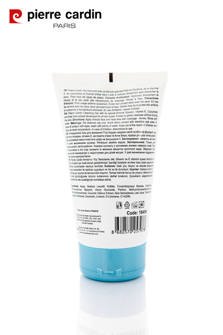 Pierre Cardin Face Cleansing Gel 150 ML - Arındırıcı Yüz Temizleme Jeli