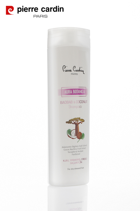 Pierre Cardin Aura Botanica Baobab & Hindistan Cevizi Özlü Şampuan 360 ML