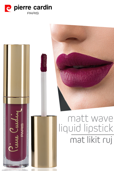 Pierre Cardin Matt Wave Liquid Lipstick – Mat Likit Ruj - Rose Pink