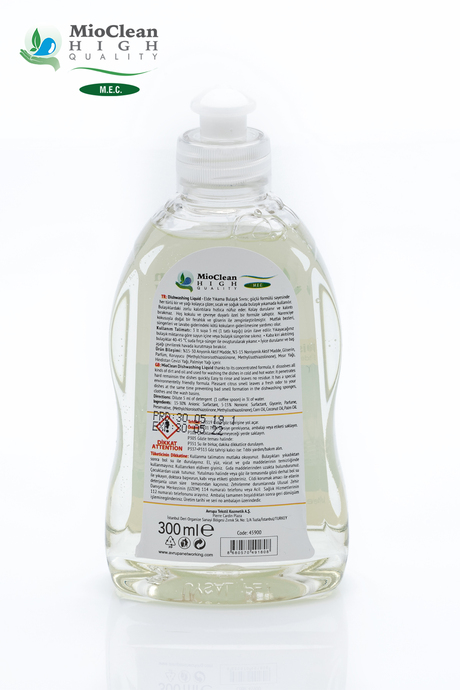 Mioclean Bulaşık Yıkama Sıvısı 300 ML