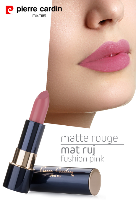 Pierre Cardin Matte Rouge Mat Ruj - Fushion Pink