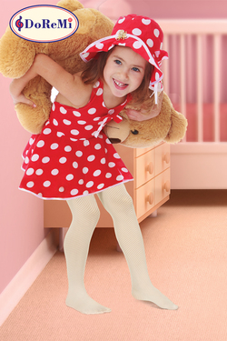 DoReMi Litsa Mikro 40 Desenli Külotlu Çocuk Çorabı