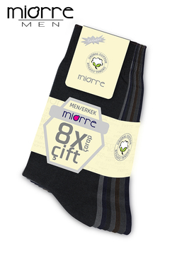 Miorre 8 'li Erkek Çorabı