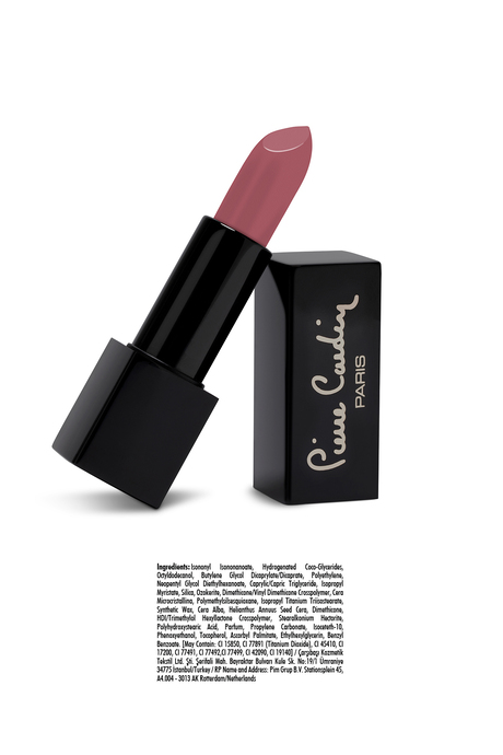 Pierre Cardin Retro Matte Lipstick  - Rosy Red - 139