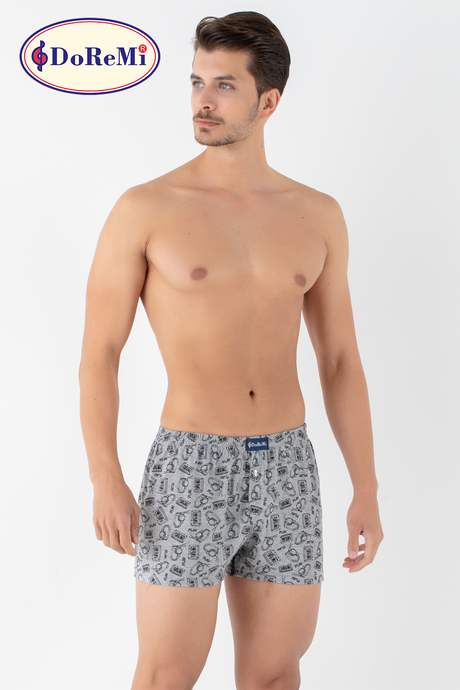 DoReMi Doğal Pamuklu Erkek Boxer