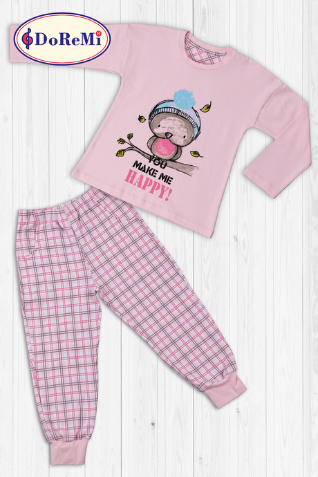 Doremi Kız Çocuk Pijama Takımı