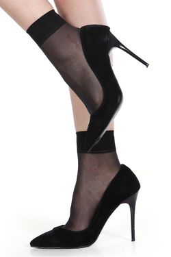 DoReMi Parlak İnce Soket Çorap Isıs