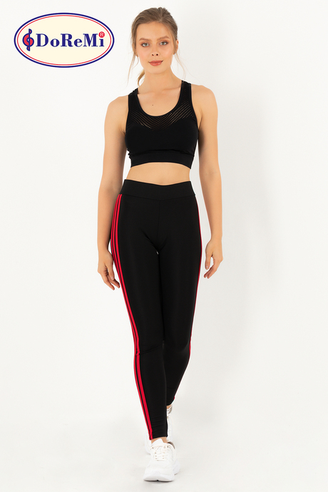 DoReMi Active Sportive Üç Çizgili Tayt