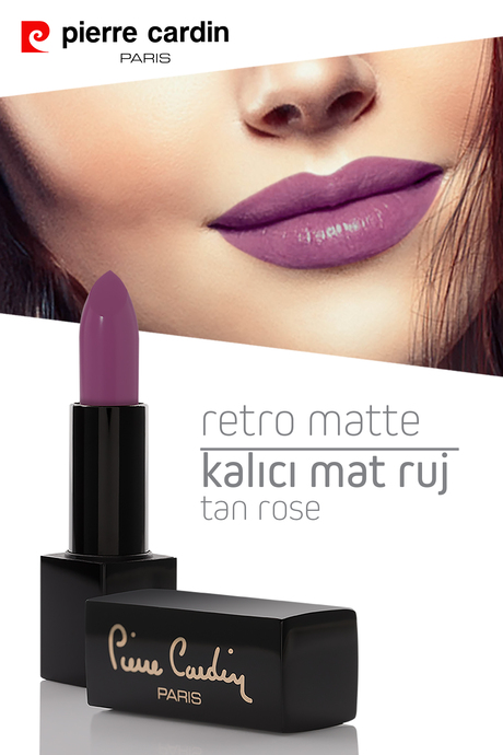 Pierre Cardin Retro Matte Lipstick  - Magenta - 142