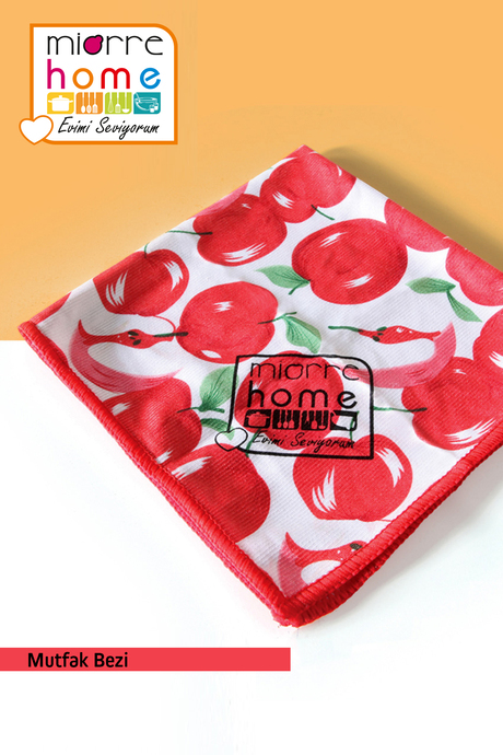 Miorre Mıkrofıber Mutfak Temizlik Bezi