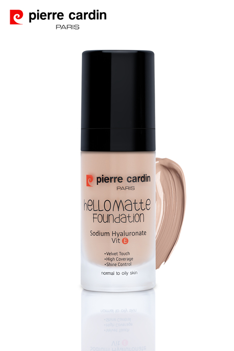 Pierre Cardin HelloMatte Foundation - Beige - 30 ML