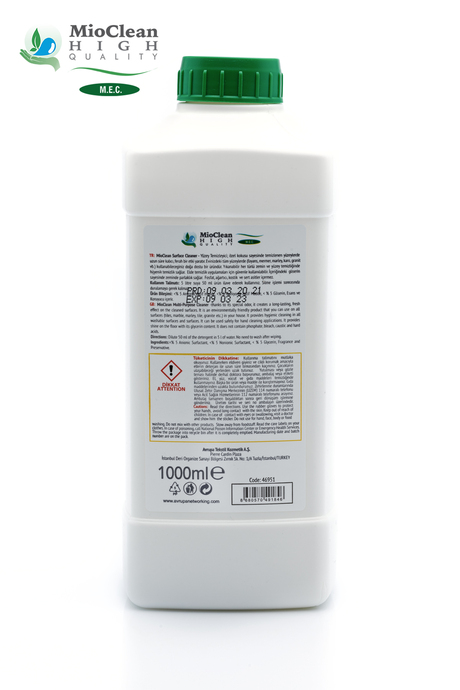 Mioclean Konsantre Yüzey Temizleyici 1000 ML