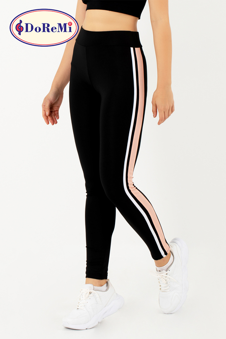 DoReMi Active Sportive Çift Çizgili Tayt