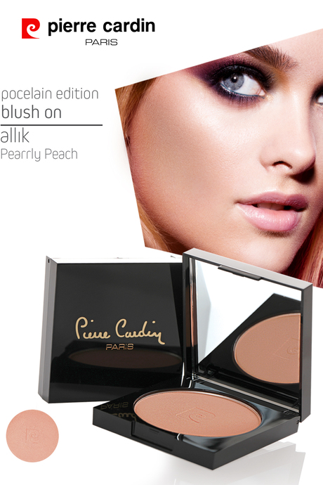 Pierre Cardin Porcelain Edition Blush On - Allık - Pearly Peach