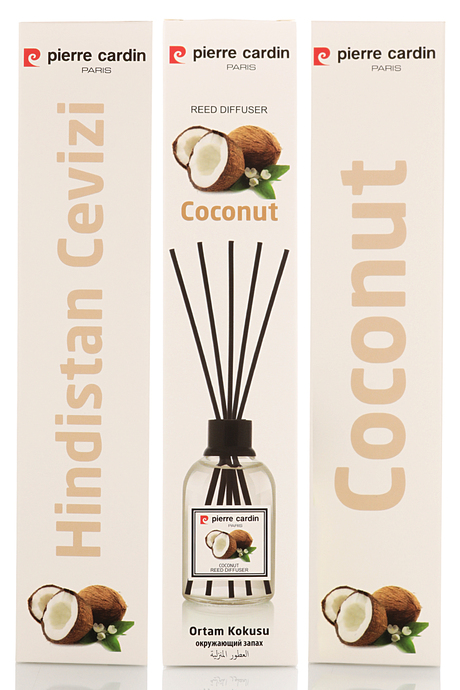 Pierre Cardin Reed Diffuser 110 ml - Coconut - Hindistan Cevizi Ortam Kokusu