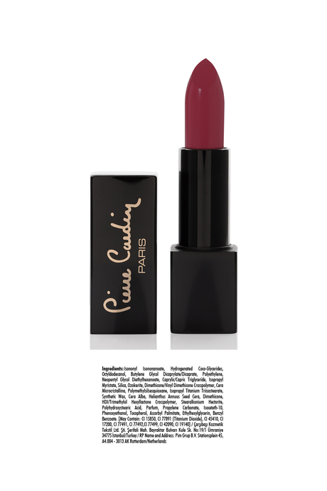 Pierre Cardin Retro Matte Lipstick  - Ruby Red - 154