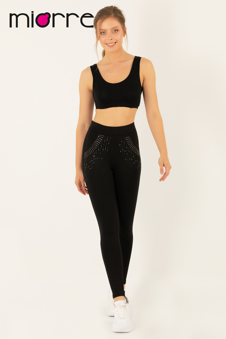 Miorre Taş Baskılı Bayan Tayt