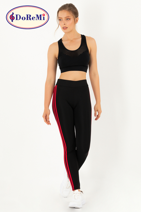 DoReMi Active Sportive Üç Çizgili Tayt