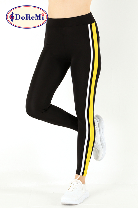 DoReMi Active Sportive Çift Çizgili Tayt