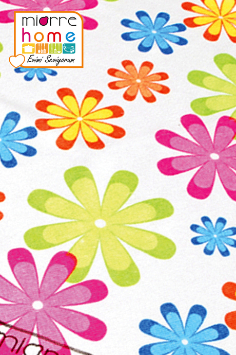 Miorre Mıkrofıber Nanosılver Çiçek Desenli Mutfak Temizlik Bezi