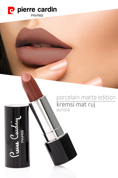 Pierre Cardin Porcelain Matte Edition Lipstick - Aurora -208