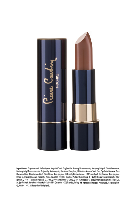 Pierre Cardin Matte Rouge Mat Ruj - Milk Chocolate
