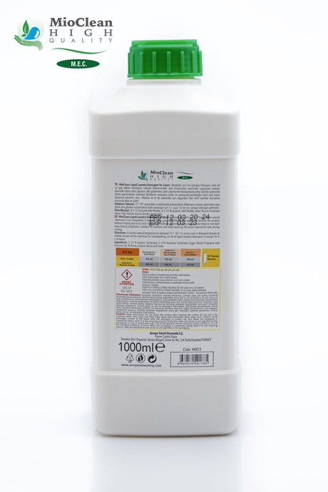 Mioclean Renkliler için Sıvı Çamaşır Deterjanı 1000 ML