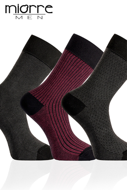Miorre 3'lü Erkek Çorap