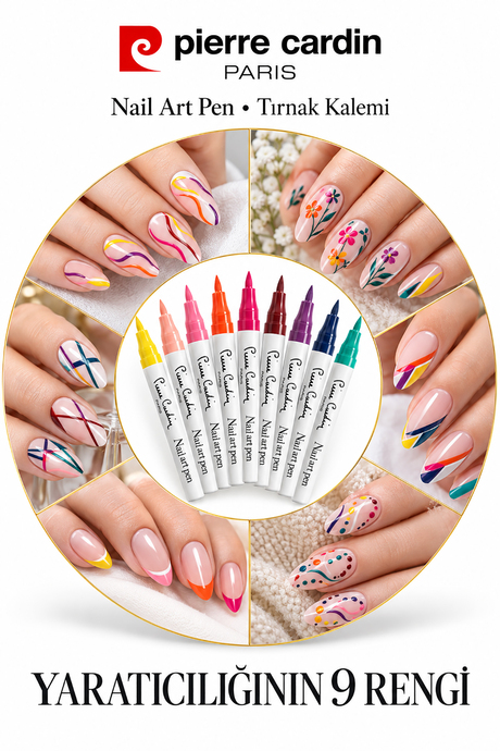 Pierre Cardin Nail Art Pen Tırnak Kalemi - Sunshine