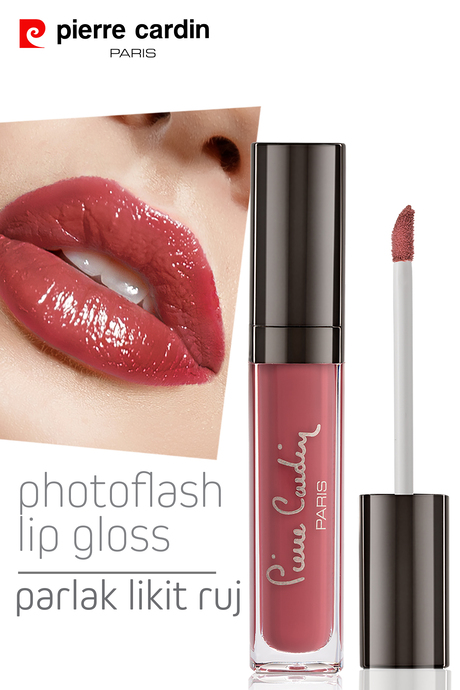 Pierre Cardin Photoflash Lipgloss – Parlak Likit Ruj - Misty Rose