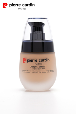 Pierre Cardin Aqua Wow Mineralli Su Bazlı Fondöten Ivory Skin with Warm Yellow