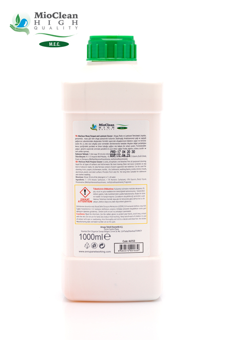 Mioclean Ahsap Parke Temizleyici 1000 ML