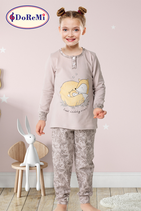 DoReMi Kız Çocuk Pijama Takımı