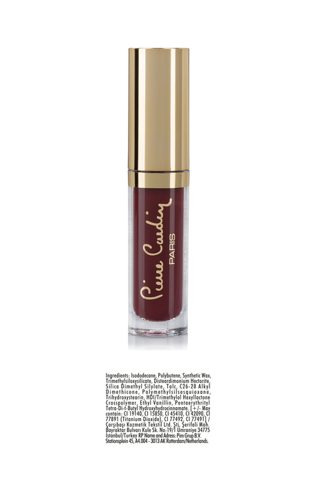 Pierre Cardin Matt Wave Liquid Lipstick – Mat Likit Ruj - Cherry Passion